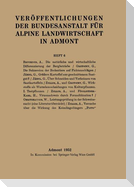 Veröffentlichungen der Bundesanstalt für alpine Landwirtschaft in Admont