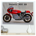 Ducati 900 SS (hochwertiger Premium Wandkalender 2024 DIN A2 quer), Kunstdruck in Hochglanz