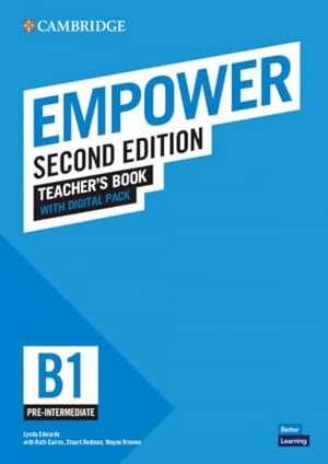 Edwards, Lynda. Empower Pre-Intermediate/B1 Teacher's Book with Digital Pack. Cambridge University Press, 2022.