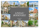 Lindau Bodensee Impressionen (Wandkalender 2024 DIN A4 quer), CALVENDO Monatskalender