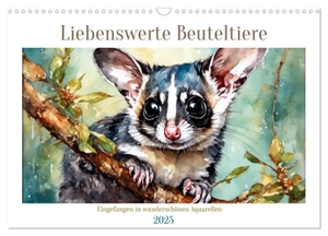 Whitter, Babette. Liebenswerte Beuteltiere (Wandkalender 2025 DIN A3 quer), CALVENDO Monatskalender - Ein wunderschöner Kalender mit ungewöhnlichen Tieren. Calvendo, 2024.