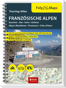 FolyMaps Touringatlas Französische Alpen 1:250.000