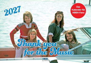 Thank you for the music 2027 - Der Kalender für Abba-Fans. Edition Lempertz, 2026.