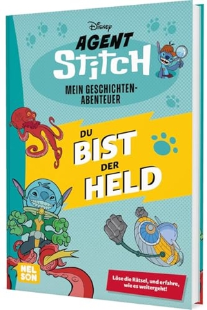 Disney: Disney Stitch: Du bist der Held - Du entscheidest, wie es weitergeht! | Zum Vor- und Selbstlesen ab 8 Jahren. Nelson Verlag, 2026.