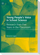 Young People¿s Voice in School Science