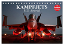 Kampfjets. U.S. Aircraft (Tischkalender 2024 DIN A5 quer), CALVENDO Monatskalender