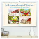 Wagramer Kellergassen (hochwertiger Premium Wandkalender 2024 DIN A2 quer), Kunstdruck in Hochglanz