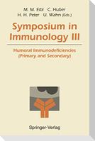 Symposium in Immunology III