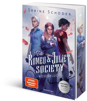 Schoder, Sabine. The Romeo & Juliet Society, Band 1: Rosenfluch. Ravensburger Verlag, 2023.