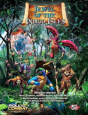 Glicker, Stephen / Lundeen, Ron et al. Battlezoo Jewel of the Indigo Isles (5e). Diamond Comic Distributors, 2023.