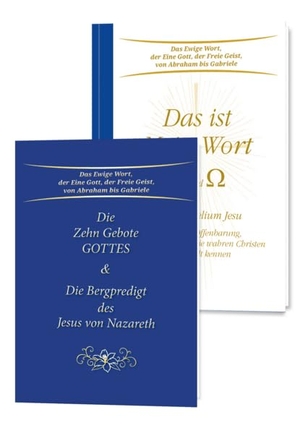 Gabriele-Verlag Das Wort (Hrsg.). Set Taschenbuch Das ist Mein Wort - Die Zehn Gebote Gottes und Die Bergpredigt des Jesus von Nazareth. Gabriele Verlag, 2026.