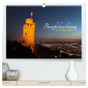 Burgbeleuchtung im Odenwald (hochwertiger Premium Wandkalender 2024 DIN A2 quer), Kunstdruck in Hochglanz