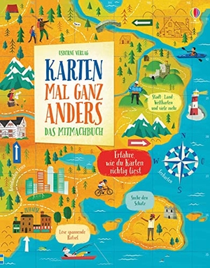 Reynolds, Eddie / Stobbart, Darran et al. Karten mal ganz anders - Das Mitmachbuch. Usborne Verlag, 2020.