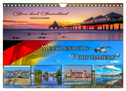 Reise durch Deutschland - Mecklenburg-Vorpommern (Wandkalender 2024 DIN A4 quer), CALVENDO Monatskalender