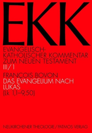Bovon, Francois. Das Evangelium nach Lukas, EKK III/1 - (Lk 1,1-9,50). Vandenhoeck + Ruprecht, 2019.