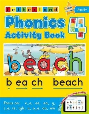 Holt, Lisa / Lyn Wendon. Phonics Activity Book 4. Letterland International, 2015.