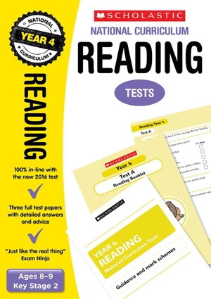 Casey, Catherine. Reading Test - Year 4. Scholastic, 2015.