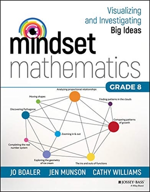 Williams, Cathy / Munson, Jen et al. Mindset Mathematics - Visualizing and Investigating Big Ideas, Grade 8. John Wiley & Sons Inc, 2020.