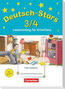 Deutsch-Stars 3/4. Lesetraining für Krimifans