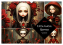 Little Gothic Queens. Surrealistische Illustrationen (Wandkalender 2024 DIN A3 quer), CALVENDO Monatskalender