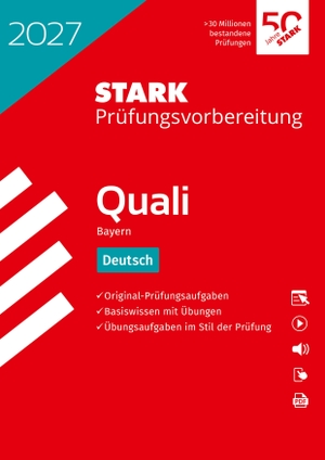 STARK Deutsch 9. Klasse - Quali Mittelschule 2027 Bayern - Prüfungsvorbereitung. Stark Verlag GmbH, 2026.