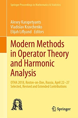 Karapetyants, Alexey / Elijah Liflyand et al (Hrsg.). Modern Methods in Operator Theory and Harmonic Analysis - OTHA 2018, Rostov-on-Don, Russia, April 22-27, Selected, Revised and Extended Contributions. Springer International Publishing, 2019.