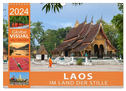 LAOS - Im Land der Stille (Wandkalender 2024 DIN A3 quer), CALVENDO Monatskalender