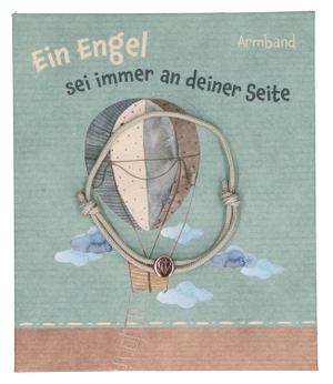 Ein Engel sei immer an deiner Seite - Textil-Armband. Butzon U. Bercker GmbH, 2023.
