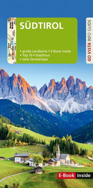Blisse, Manuela / Uwe Lehmann. GO VISTA: Reiseführer Südtirol - Mit Faltkarte und E-Book inside. Vista Point Verlag GmbH, 2024.