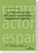 Las representaciones del actor en la narrativa española del siglo XX