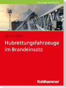 Hubrettungsfahrzeuge im Brandeinsatz