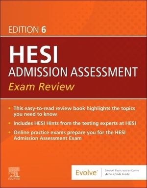 Hesi. Admission Assessment Exam Review. Elsevier Health Sciences, 2024.