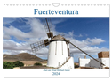 Fuerteventura - Hart am Wind (Wandkalender 2024 DIN A4 quer), CALVENDO Monatskalender