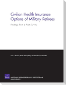 Civilian Health Insurance Options of Military Retirees