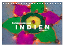 Farbenfrohes aus Indien (Tischkalender 2025 DIN A5 quer), CALVENDO Monatskalender