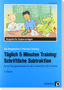 Täglich 5 Minuten Training: Schriftliche Subtraktion