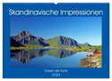 Skandinavische Impressionen - Oasen der Ruhe (Wandkalender 2024 DIN A2 quer), CALVENDO Monatskalender