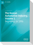 The Korean Automotive Industry, Volume 1