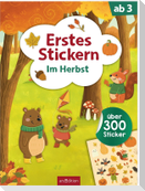 Erstes Stickern - Im Herbst