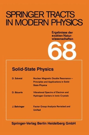 Höhler, Gerhard / Fujimori, Atsushi et al. Solid-State Physics. Springer Berlin Heidelberg, 2013.