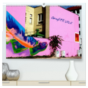 Grafitti 2025 (hochwertiger Premium Wandkalender 2025 DIN A2 quer), Kunstdruck in Hochglanz