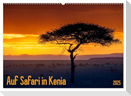 Auf Safari in Kenia 2025 (Wandkalender 2025 DIN A2 quer), CALVENDO Monatskalender