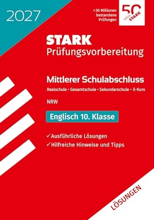 STARK Lösungen zu Englisch - Mittlerer Schulabschluss (MSA) 2027 NRW - Prüfungsvorbereitung. Stark Verlag GmbH, 2026.