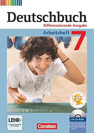 Dick, Friedrich / Fulde, Agnes et al. Deutschbuch 7. Schuljahr. Arbeitsheft mit Lösungen und Übungs-CD-ROM. Cornelsen Verlag GmbH, 2014.