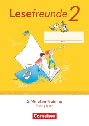 Lesefreunde 2. Schuljahr. 5-Minuten-Training - Arbeitsheft Richtig Lesen - Östliche Bundesländer und Berlin. Cornelsen Verlag GmbH, 2024.