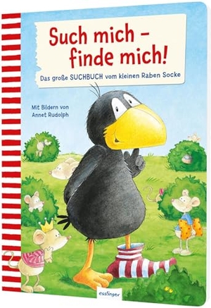 Moost, Nele. Der kleine Rabe Socke: Such mich - finde mich! - Das große Suchbuch vom kleinen Raben Socke | Pappbilderbuch ab 3. Esslinger Verlag, 2026.