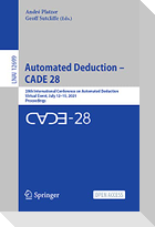 Automated Deduction ¿ CADE 28