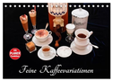 Feine Kaffeevariationen (Tischkalender 2024 DIN A5 quer), CALVENDO Monatskalender