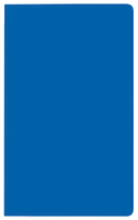 Taschenkalender Saturn Leporello Karton blau 2025
