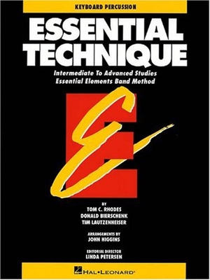 Rhodes Biers. Essential Technique - Keyboard Percussion Intermediate to Advanced Studies (Book 3 Level). Hal Leonard Publishing Corporation, 1993.
